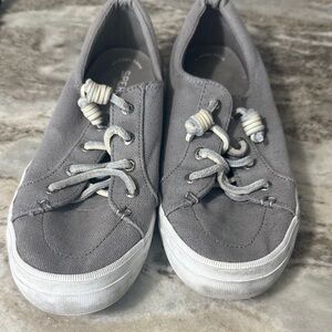 Sherry Gray Casual Sneakers size 8